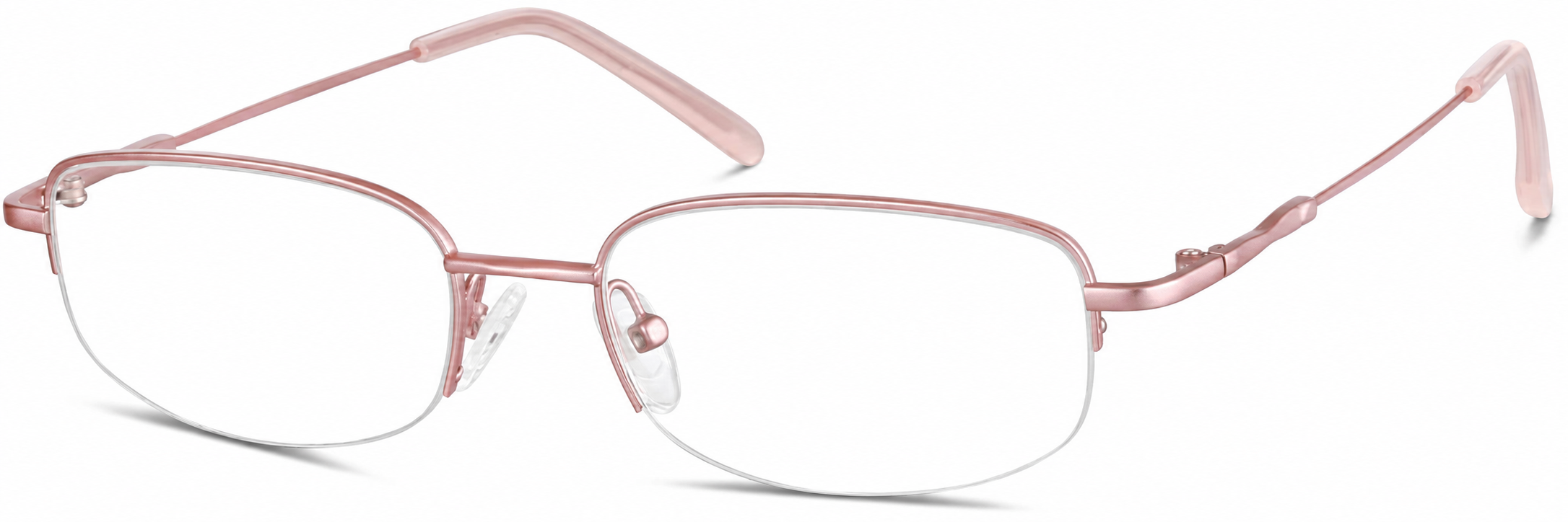 Pink Rectangle Glasses · Pink · reference