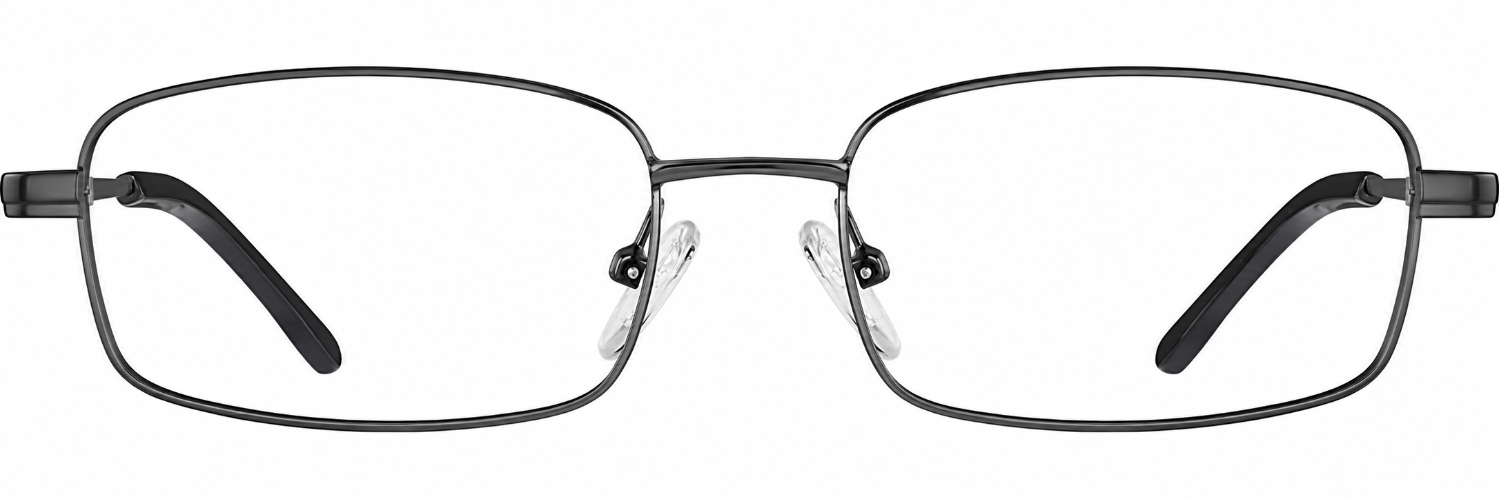 Dark Gray Rectangle Glasses · Dark Gray · reference