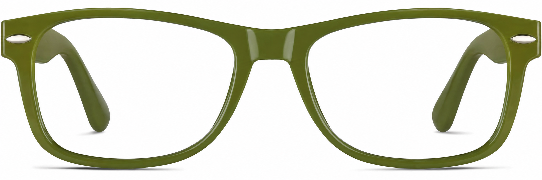 Green Square Glasses · Green · reference