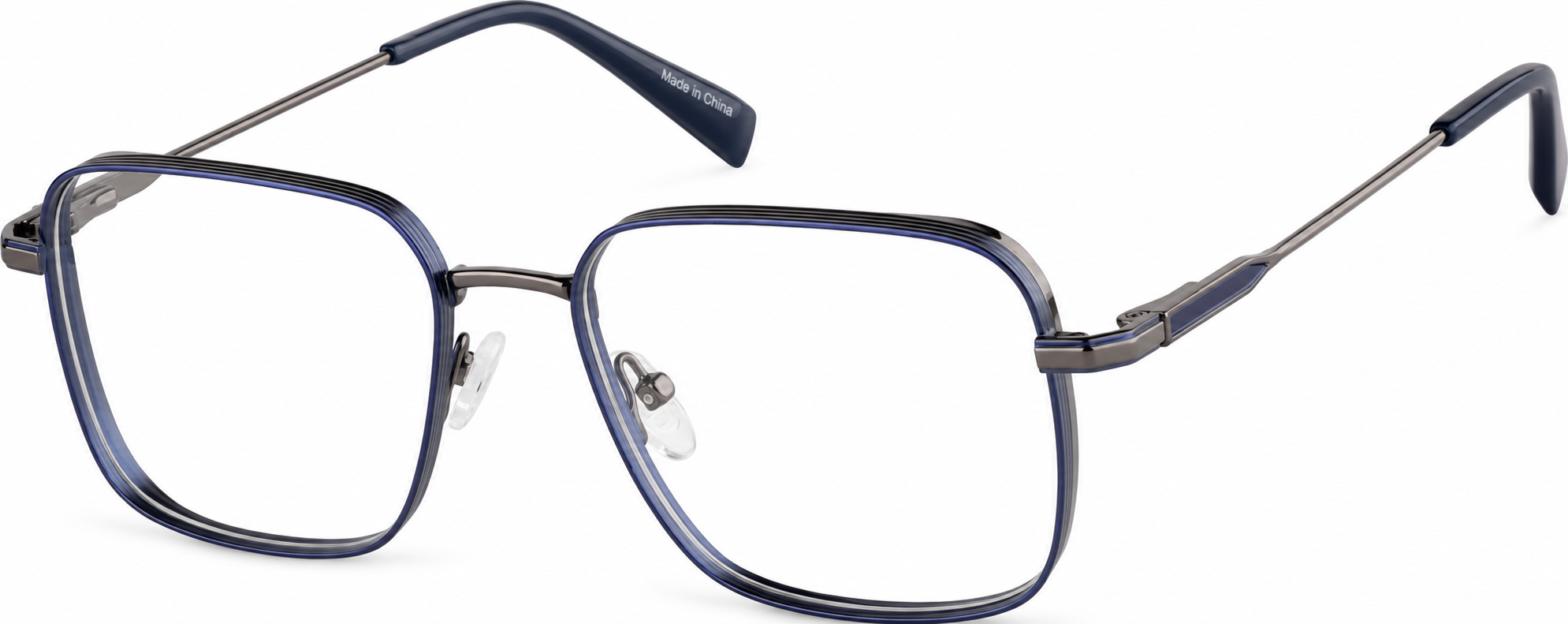 Blue Square Glasses · Blue · reference