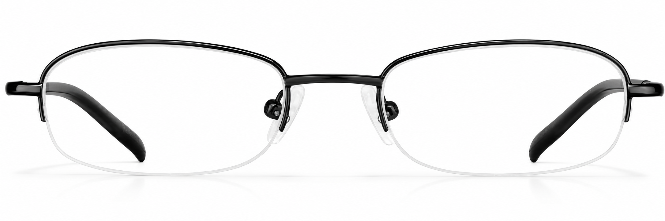 Black Oval Glasses · Black · reference