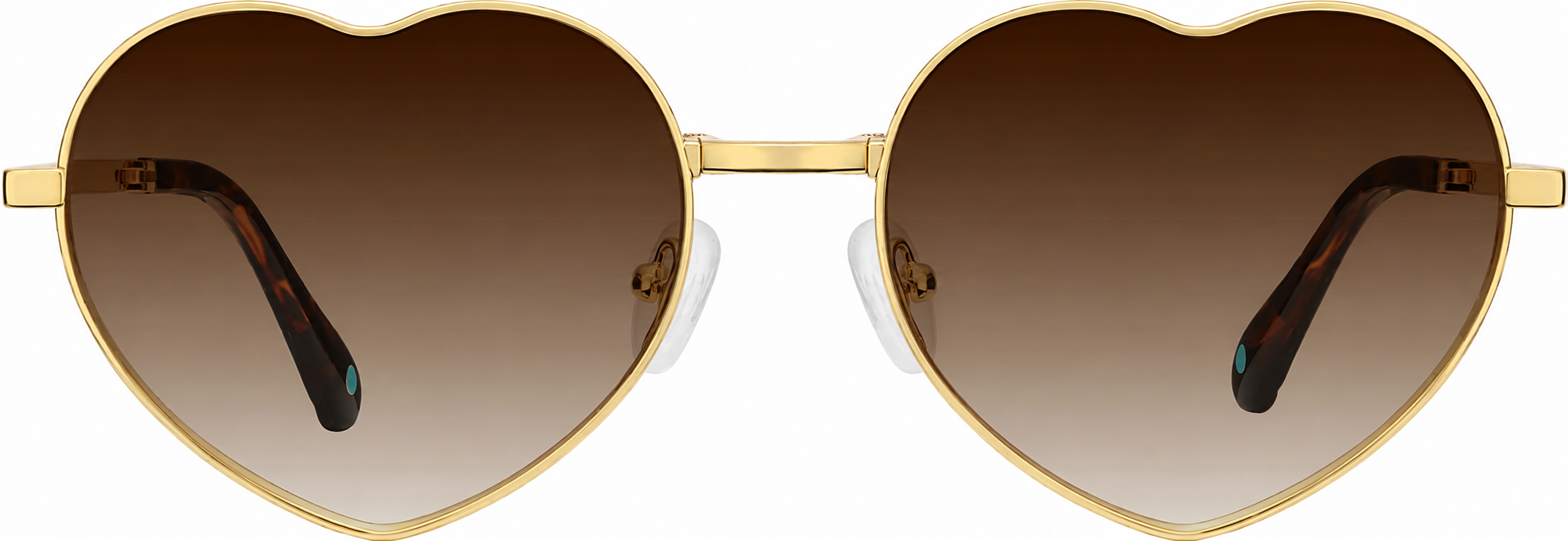 Gold Foldable Stainlees Steel Heart Frames · Gold · reference