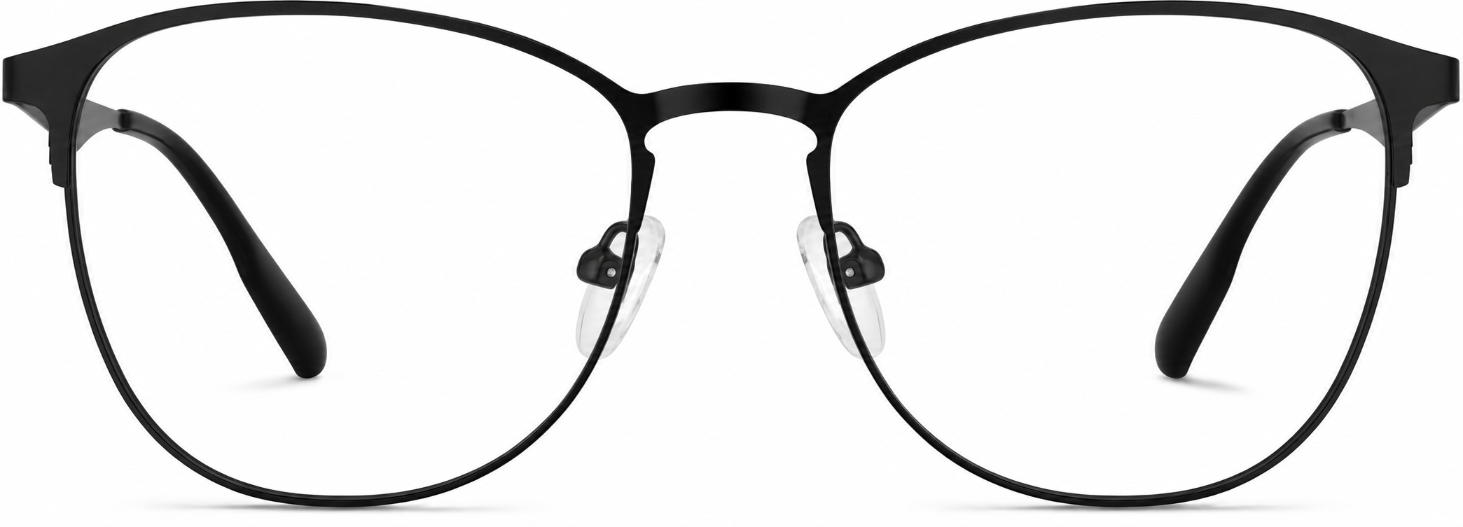 Black Square Glasses · Black · reference