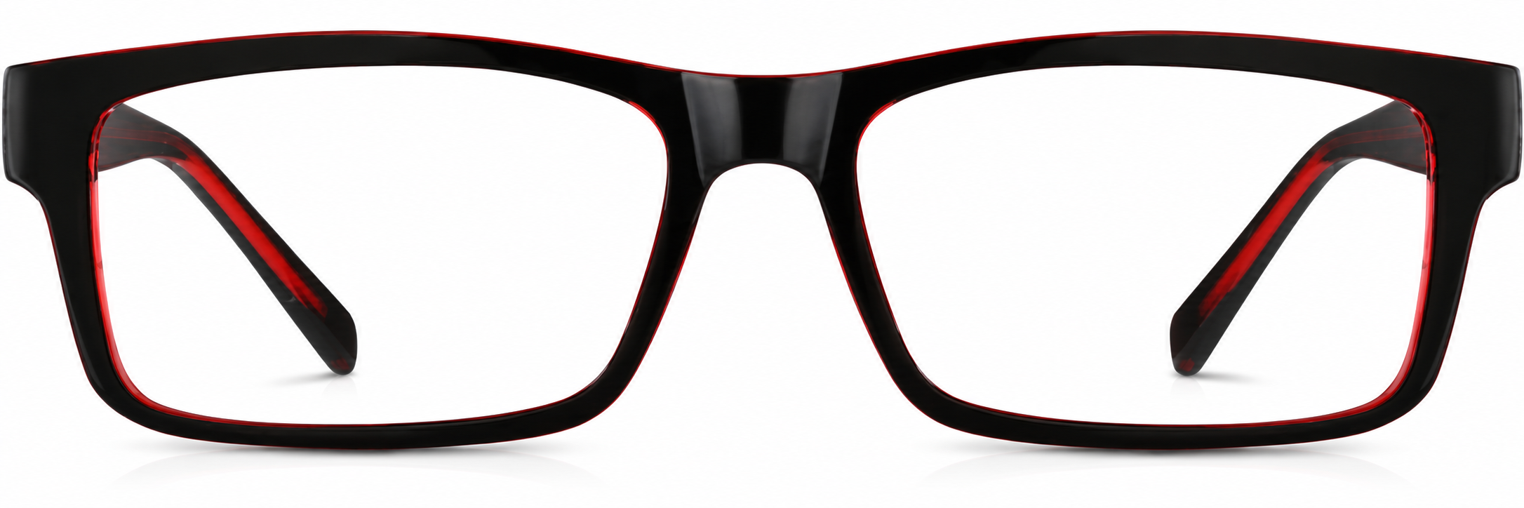 Black Cherry Rectangle Eyeglasses · Black Cherry · reference