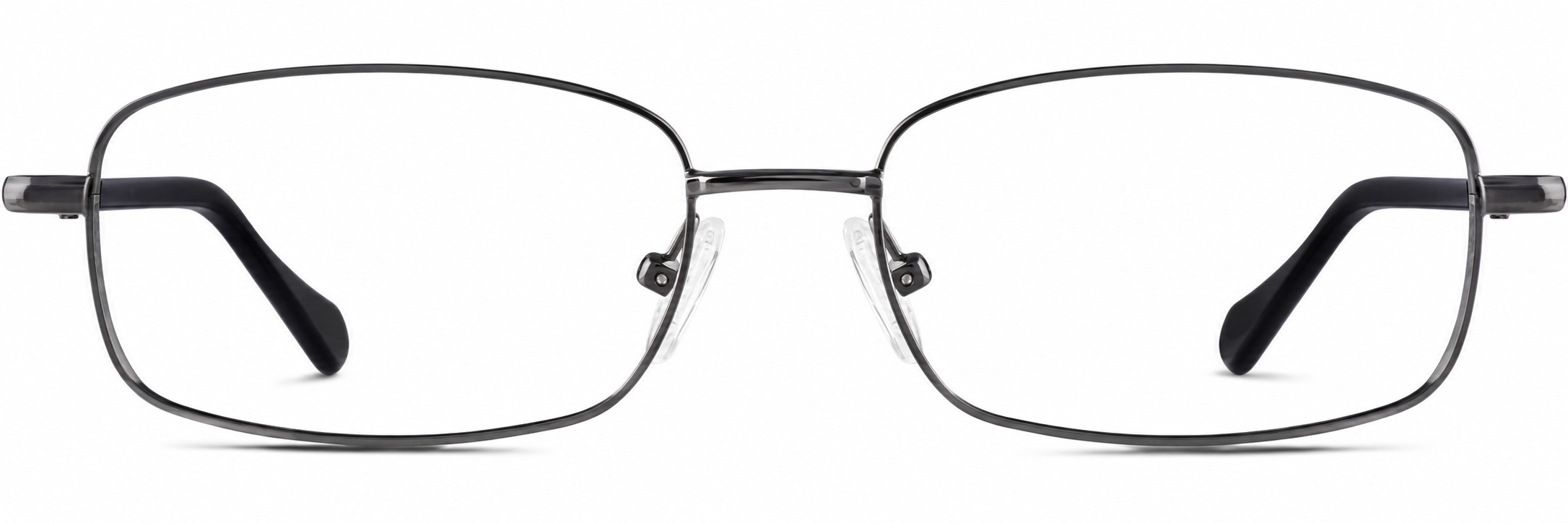 Gray Rectangle Glasses · Gray · reference