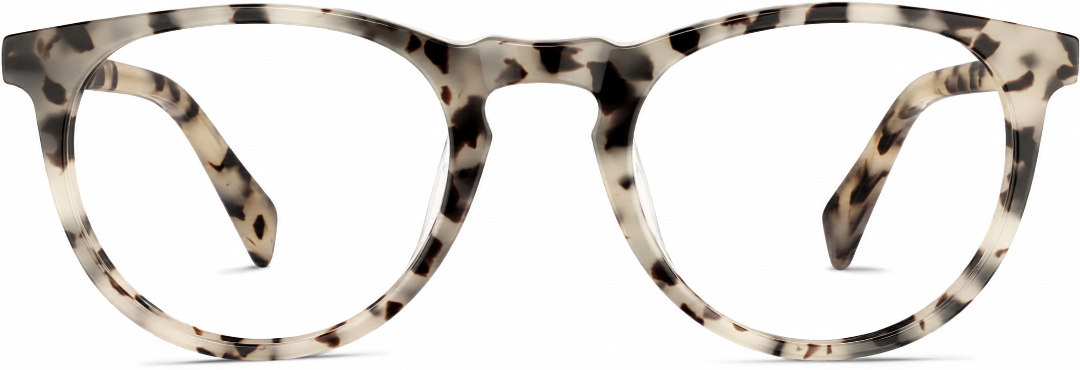 Ivory Tortoiseshell Johnson Round Eyeglasses · Ivory Tortoiseshell · reference