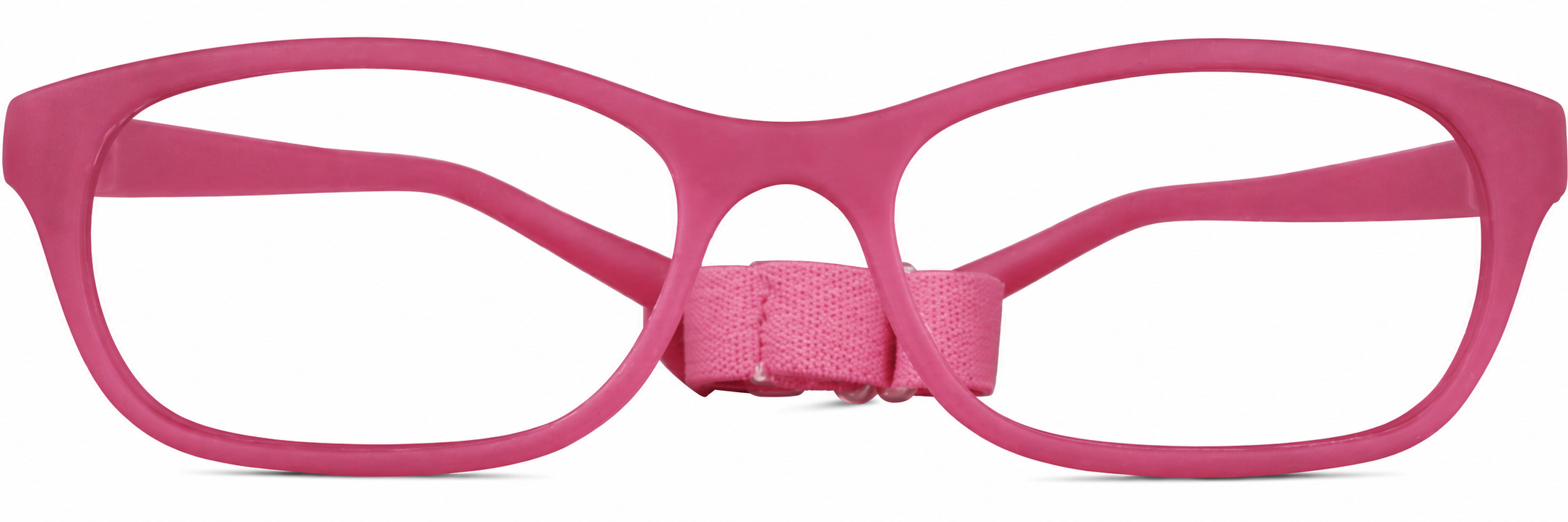 Dark pink Kids’ Flexible Rectangle Glasses · Dark pink · reference