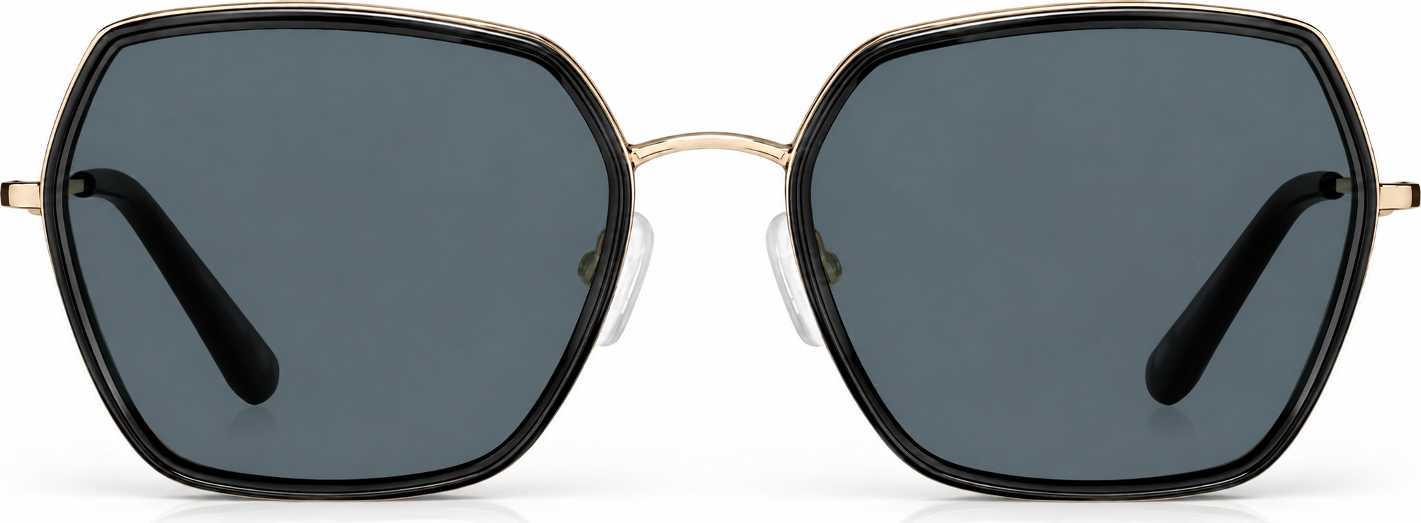 Black Geometric Sunglasses · Black · reference