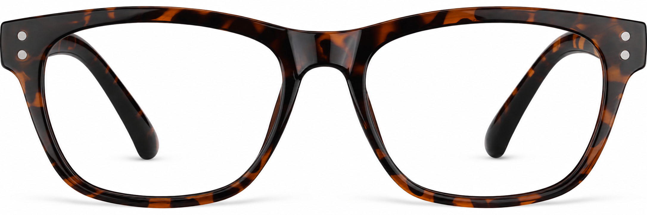 Tortoiseshell Square Glasses · Tortoiseshell · reference