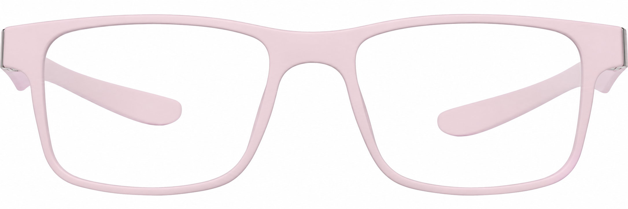 Blush Pink OptiFlex® Rectangle Glasses · Blush Pink · reference
