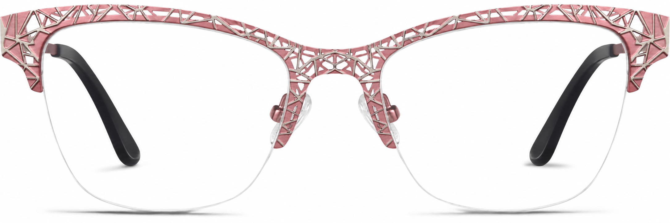 Pink Cat-Eye Glasses · Pink · reference