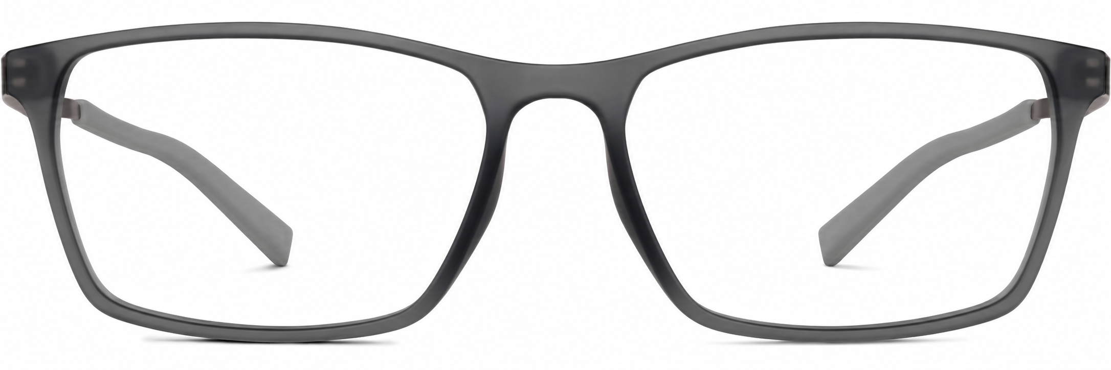 Gray Rectangle Glasses · Gray · reference