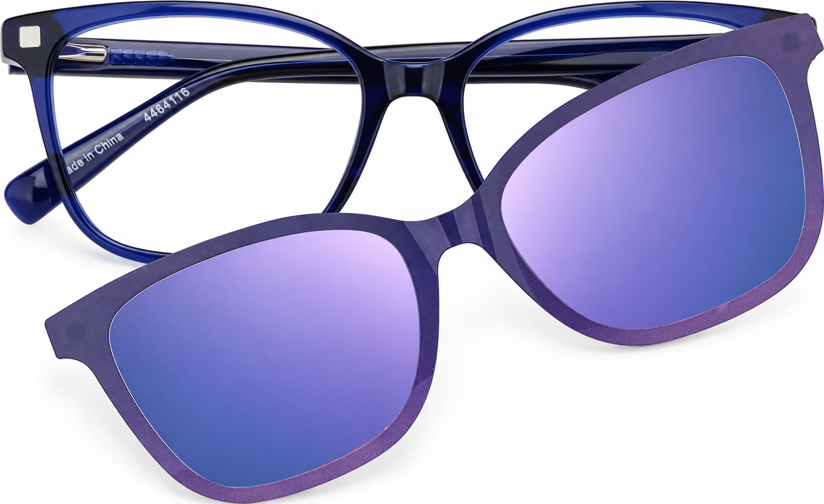 Blue Rectangle Magnetic Snap-On Set · Blue · reference