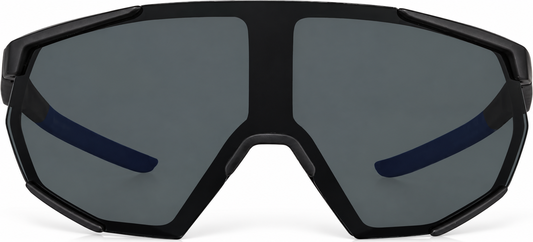 Black Wrap-Around Sunglasses · Black · reference