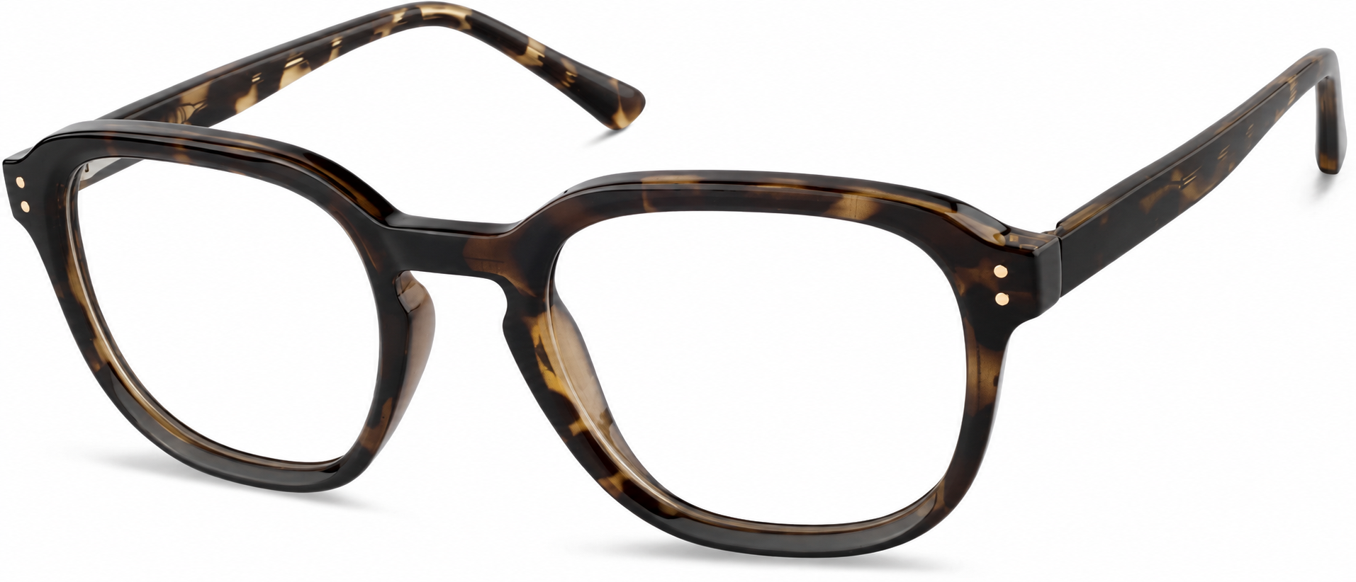 Tortoiseshell Square Glasses · Tortoiseshell · reference