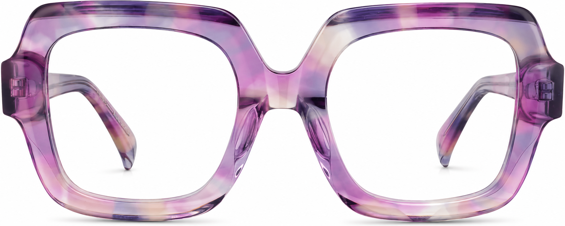 Amethyst Good To Be Square Glasses · Amethyst · reference