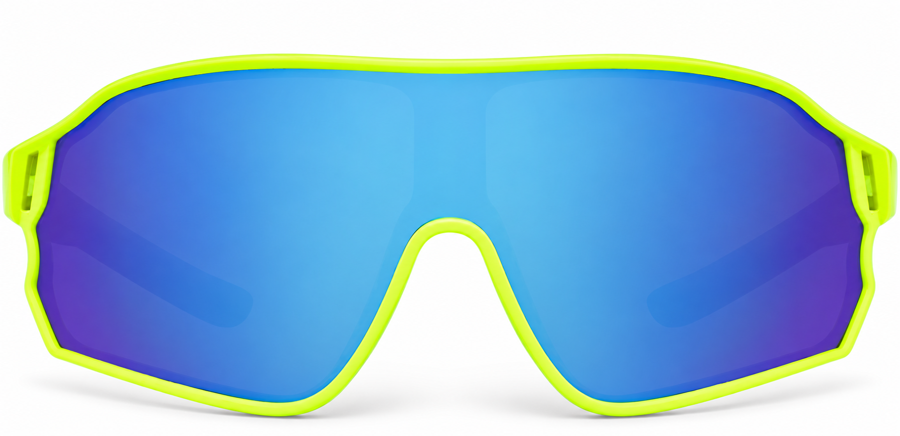 Yellow Wrap-Around Polarized Sunglasses · Yellow · reference