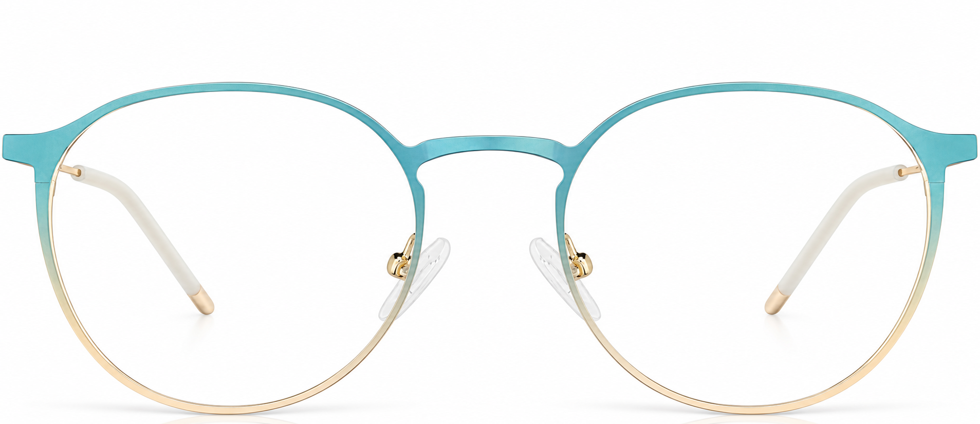 Aqua Round Glasses · Aqua · reference
