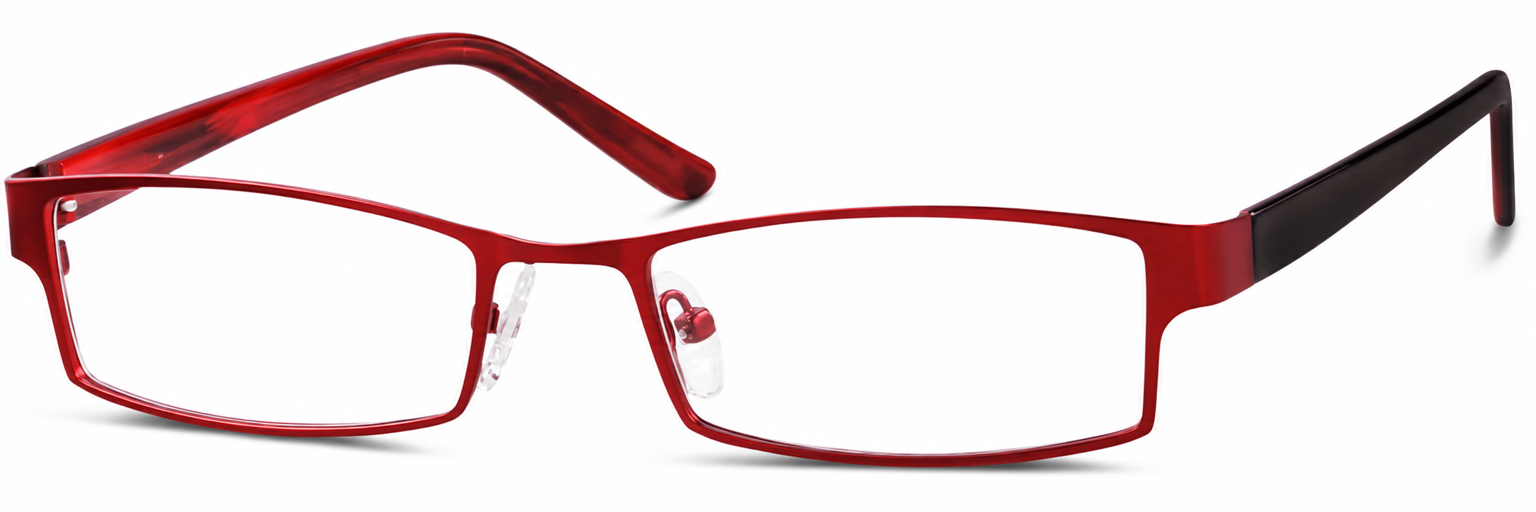 Red Rectangle Glasses · Red · reference