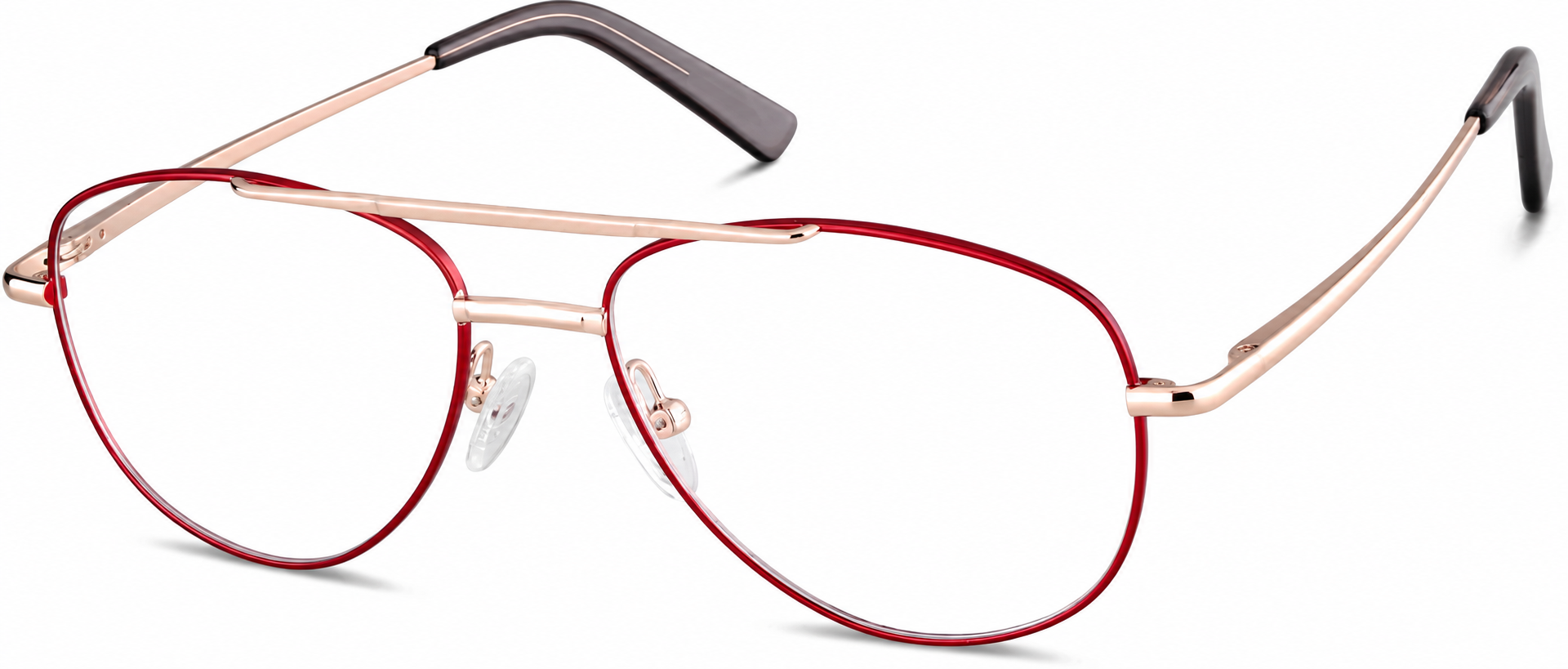 Red Aviator Glasses · Red · reference
