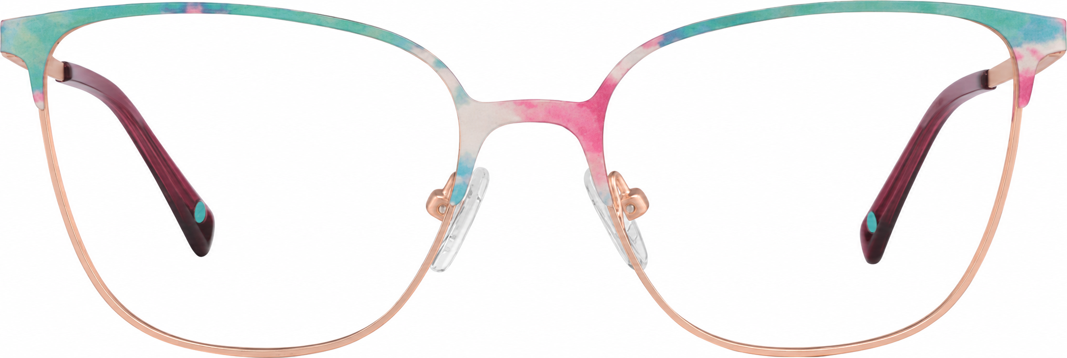 Multicolor Cat Eye Glasses · Multicolor · reference