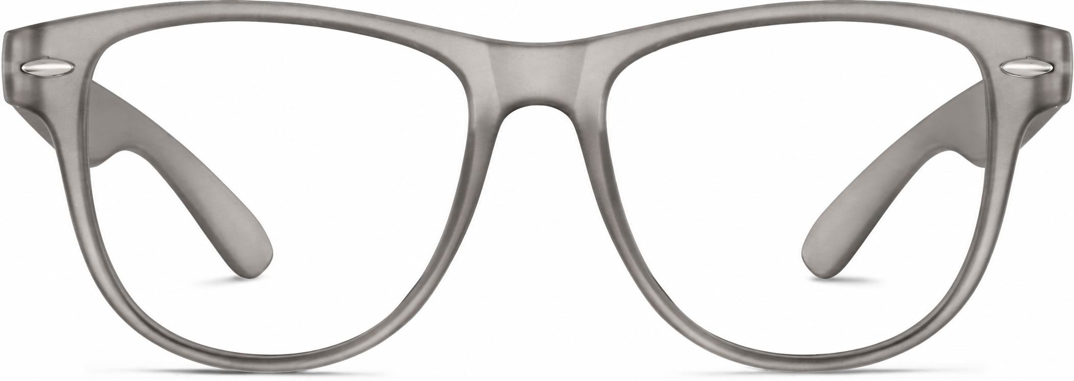 Gray Kid's Square Glasses · Gray · reference