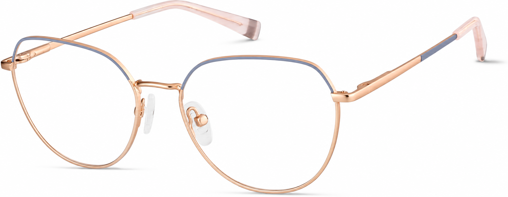 Rose Gold Geometric Glasses · Rose Gold · reference