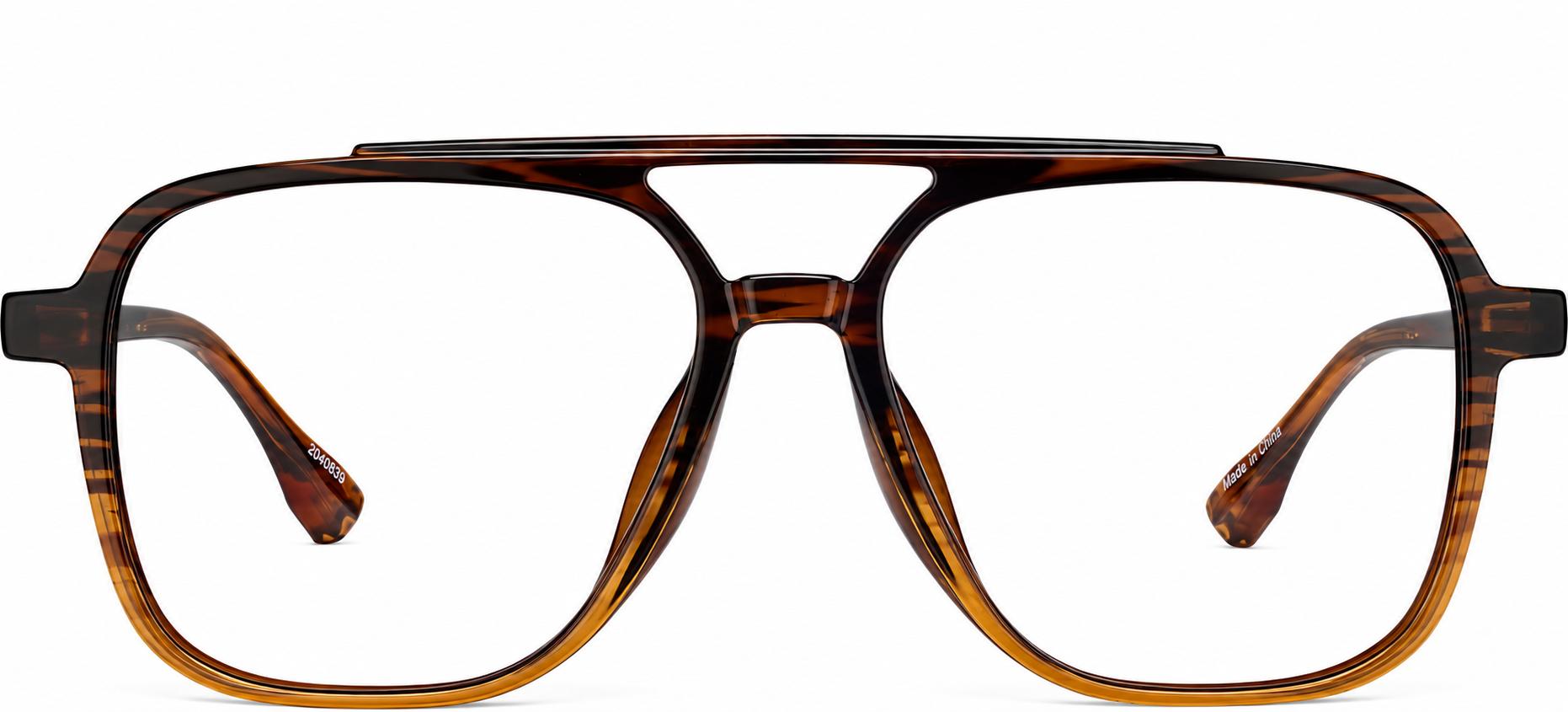 Brown Aviator Glasses · Brown · reference