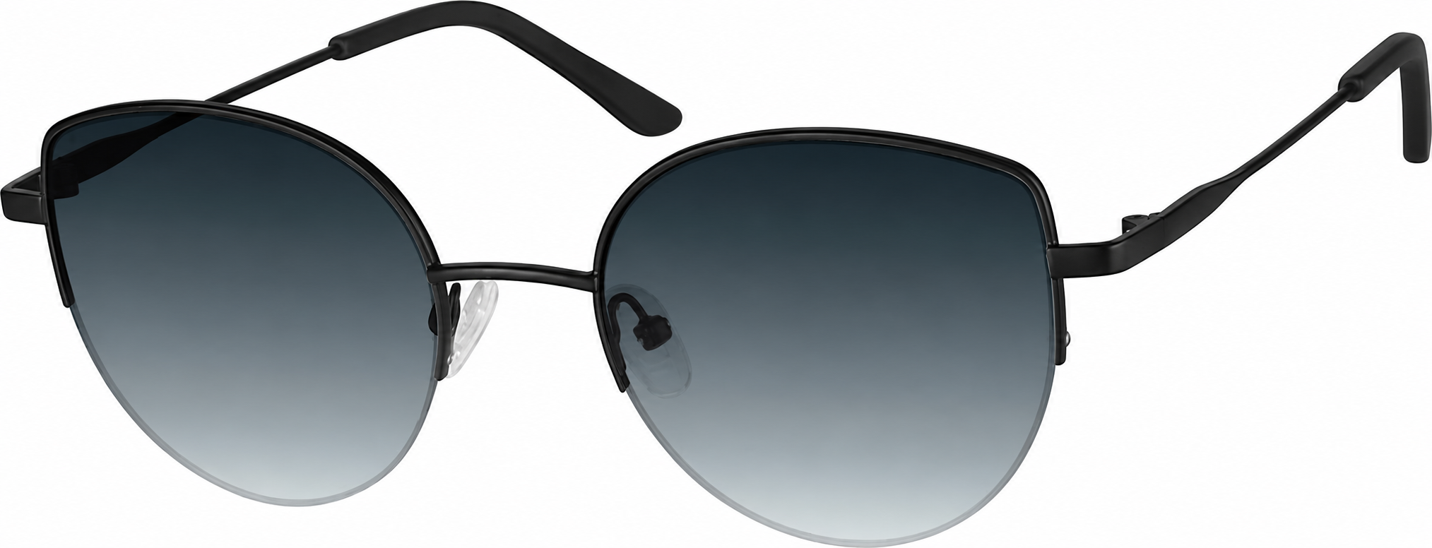 Premium Cat-Eye Sunglasses · Black · reference