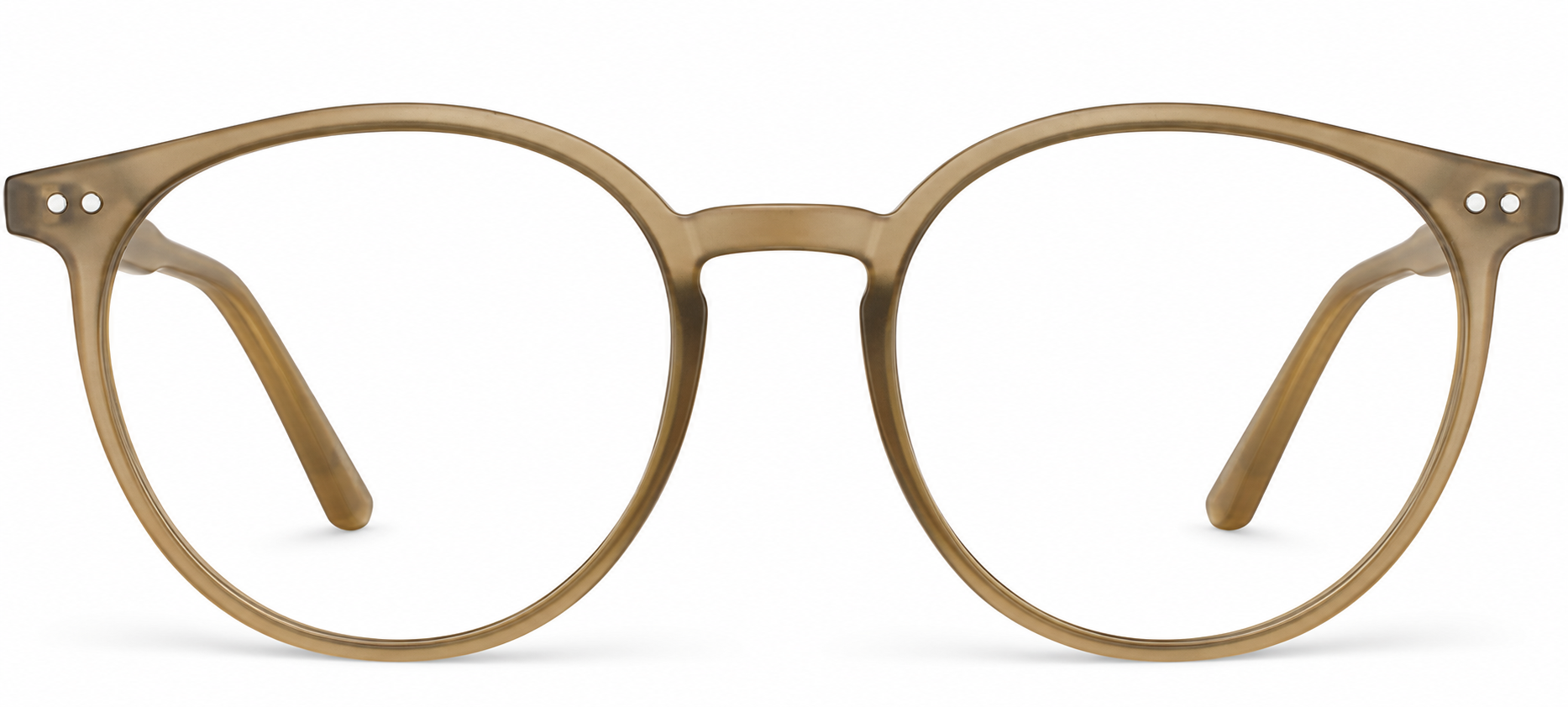 Translucent Brown Recycled PET Baltic Round Glasses · Translucent Brown · reference