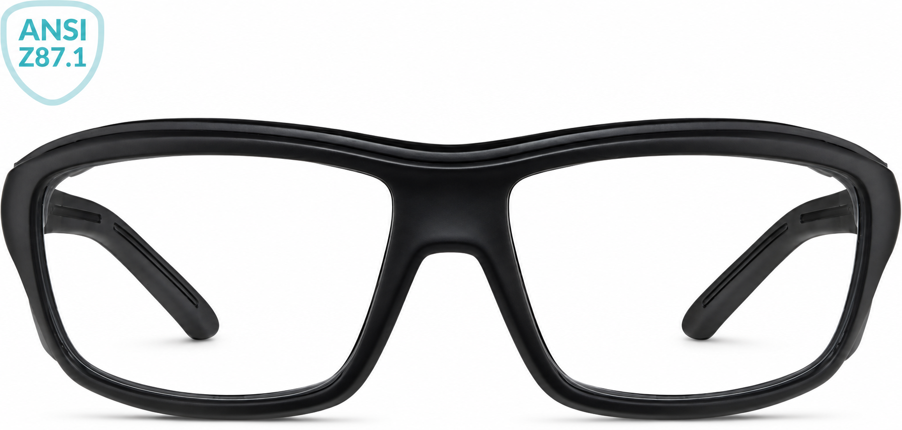 Black Z87.1 Safety Glasses · Black · reference