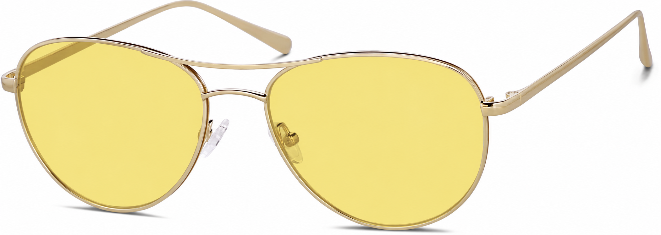 Premium Aviator Sunglasses · Gold · reference