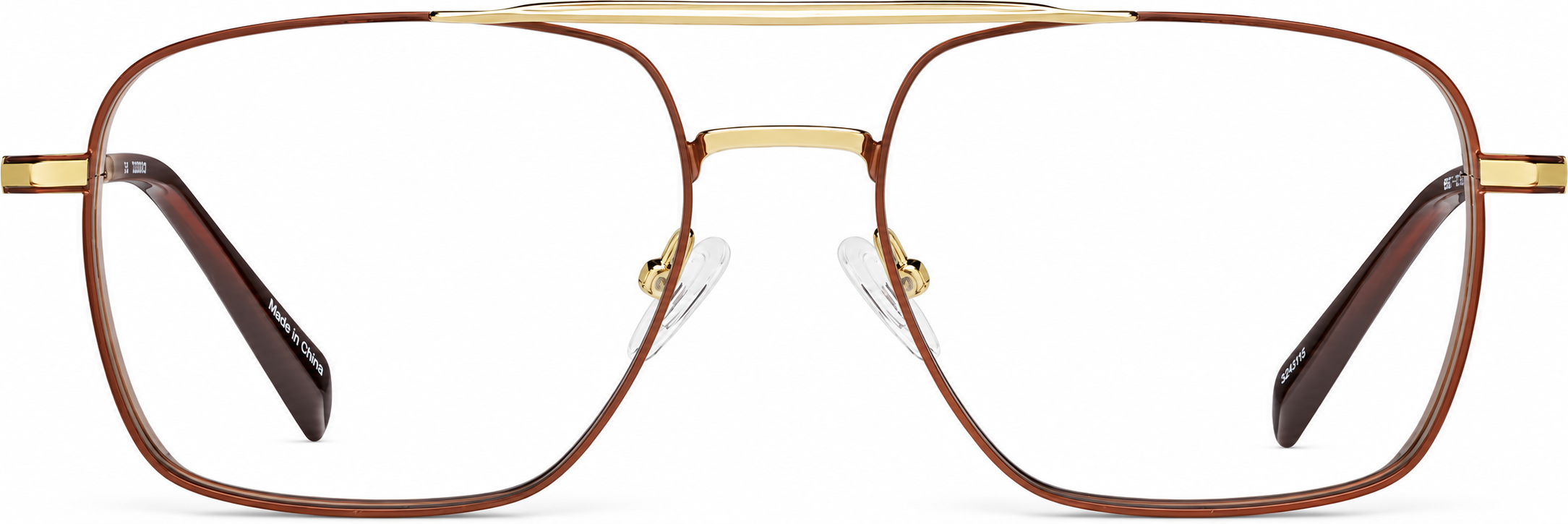 Brown Aviator Glasses · Brown · reference