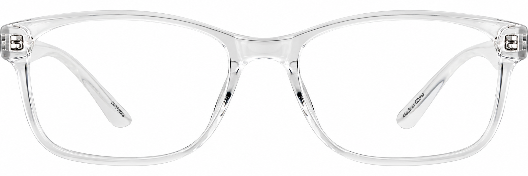 Clear Rectangle Glasses · Clear · reference