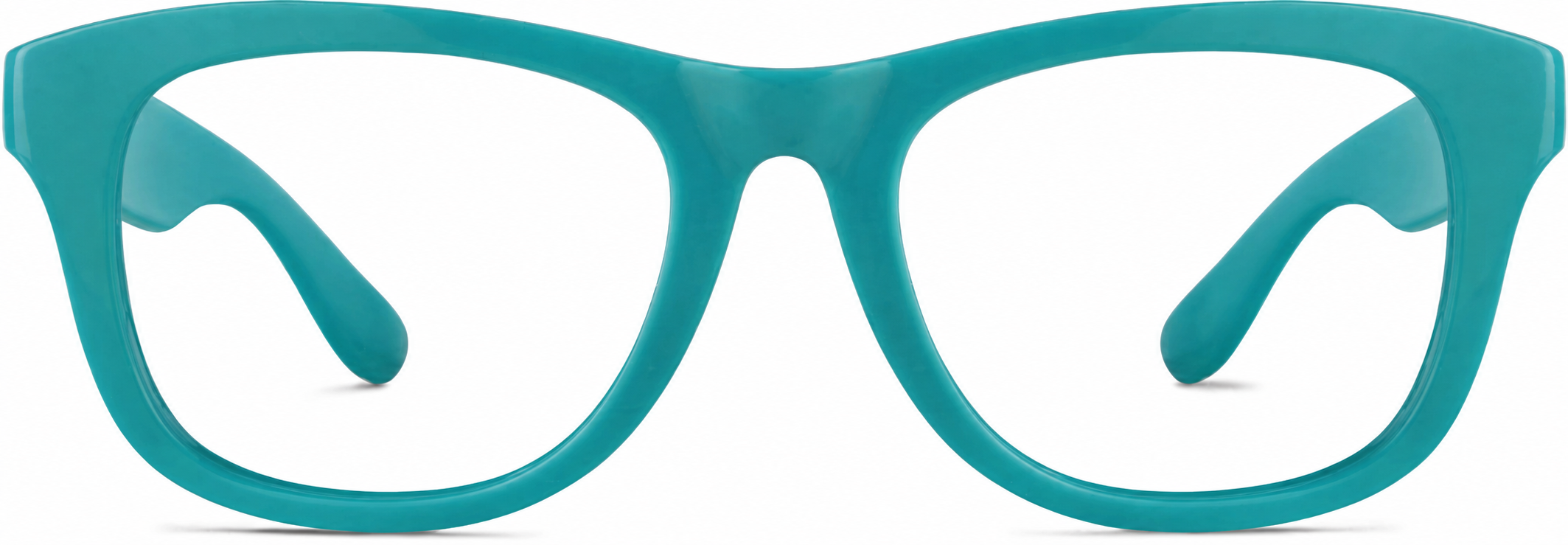 Teal Square Glasses · Teal · reference