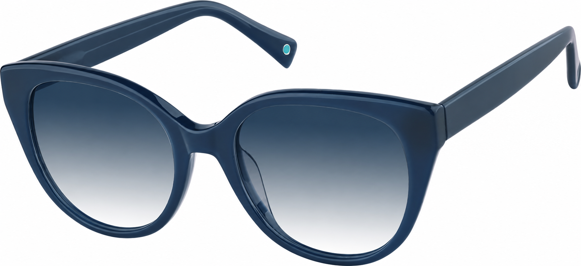 Blue Cat-Eye Sunglasses · Blue · reference