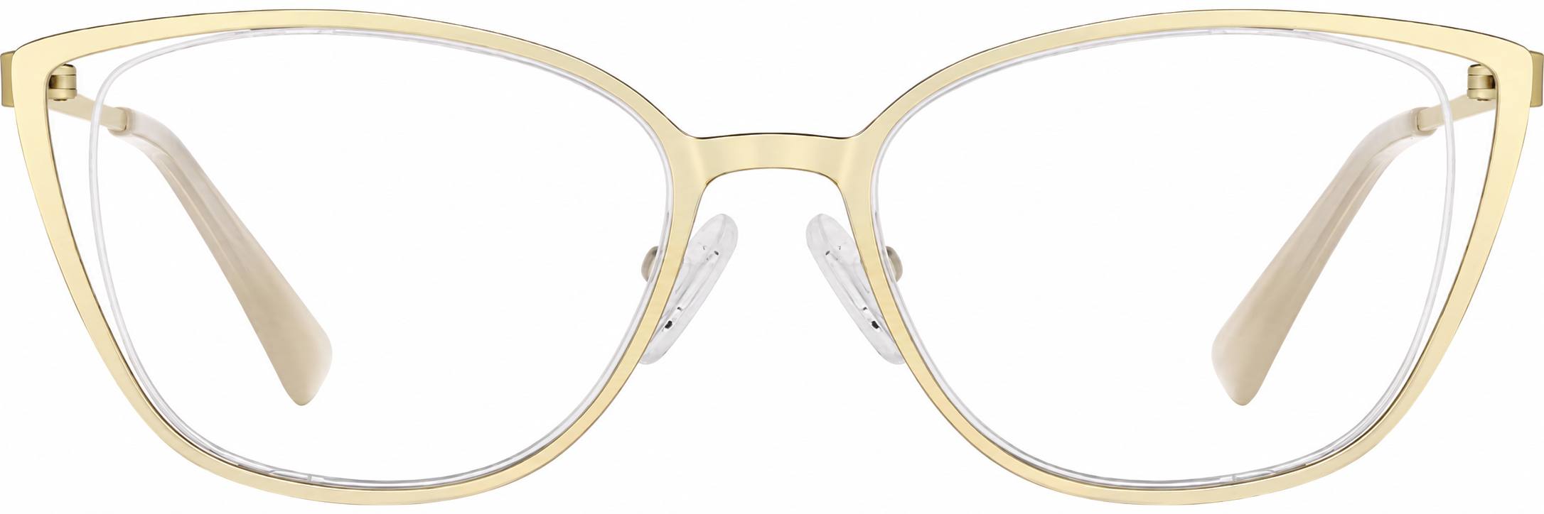 Gold Cat-Eye Glasses · Gold · reference