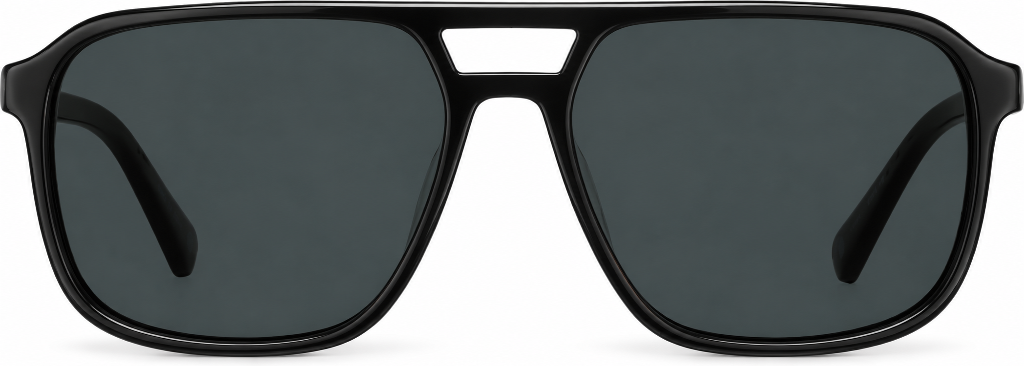 Black Aviator Sunglasses · Black · reference