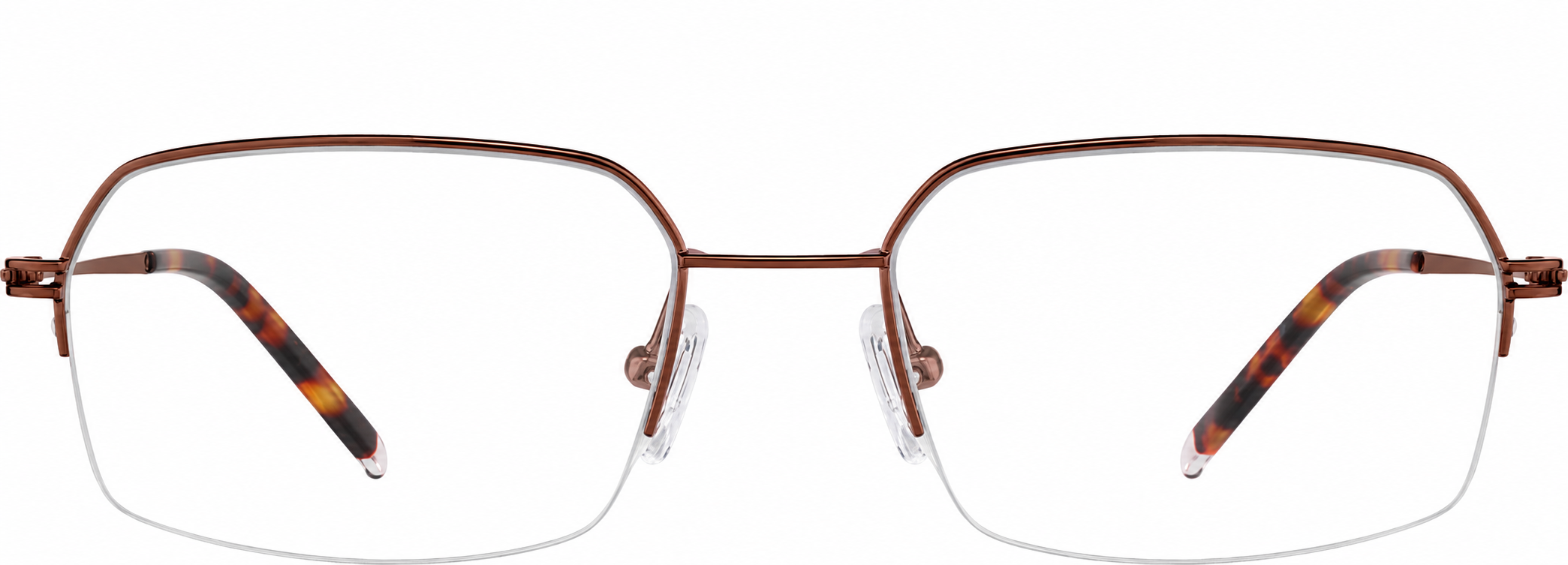 Brown Geometric Glasses · Brown · reference