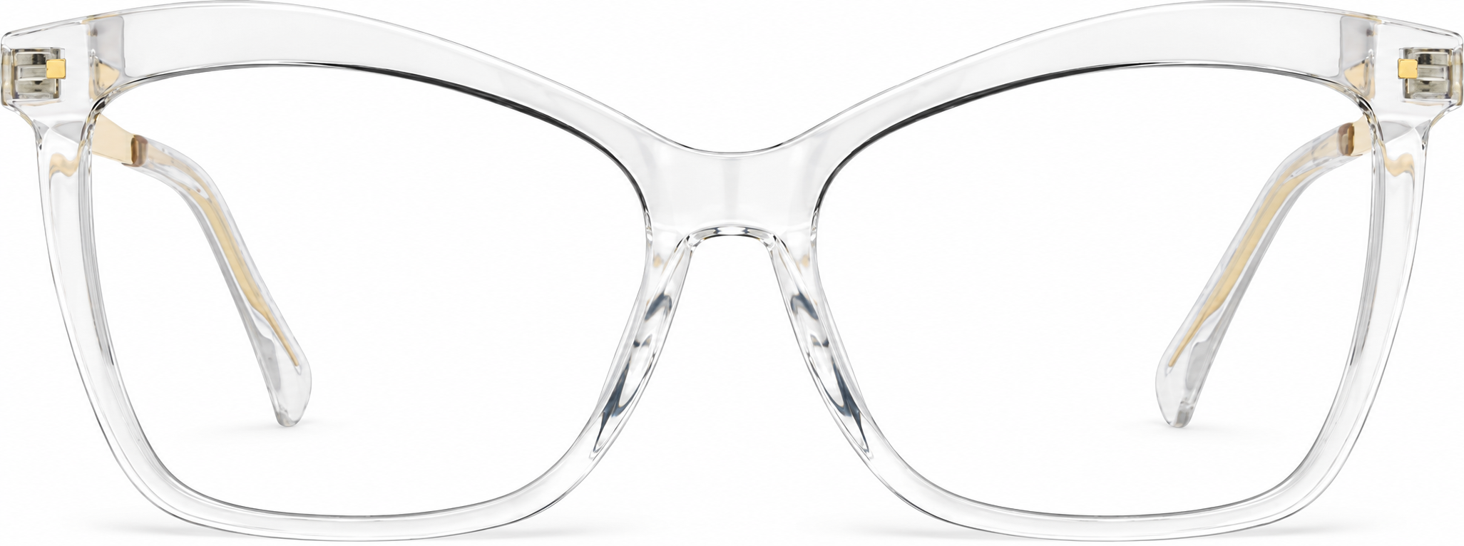 Clear Cat-Eye Glasses · Clear · reference