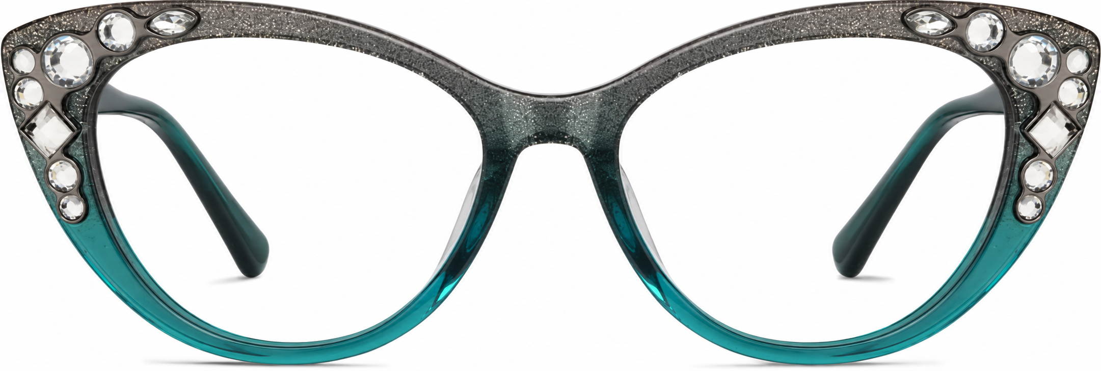 Gray Cat-Eye Glasses · Gray · reference