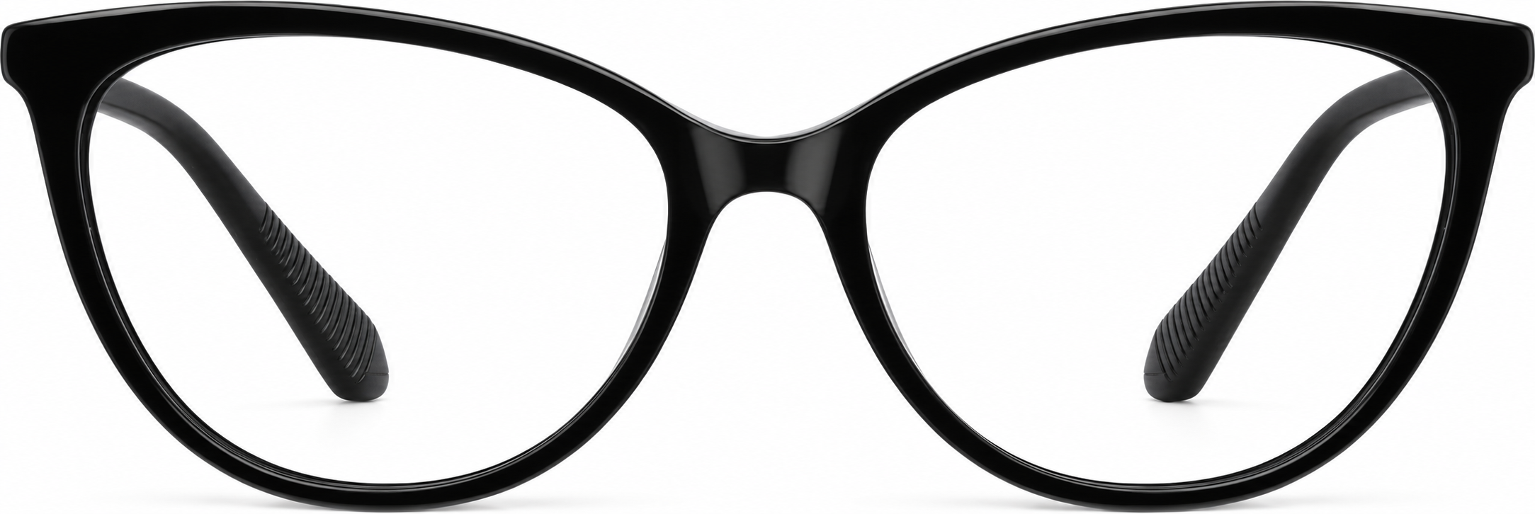 Black Cat-Eye Glasses · Black · reference