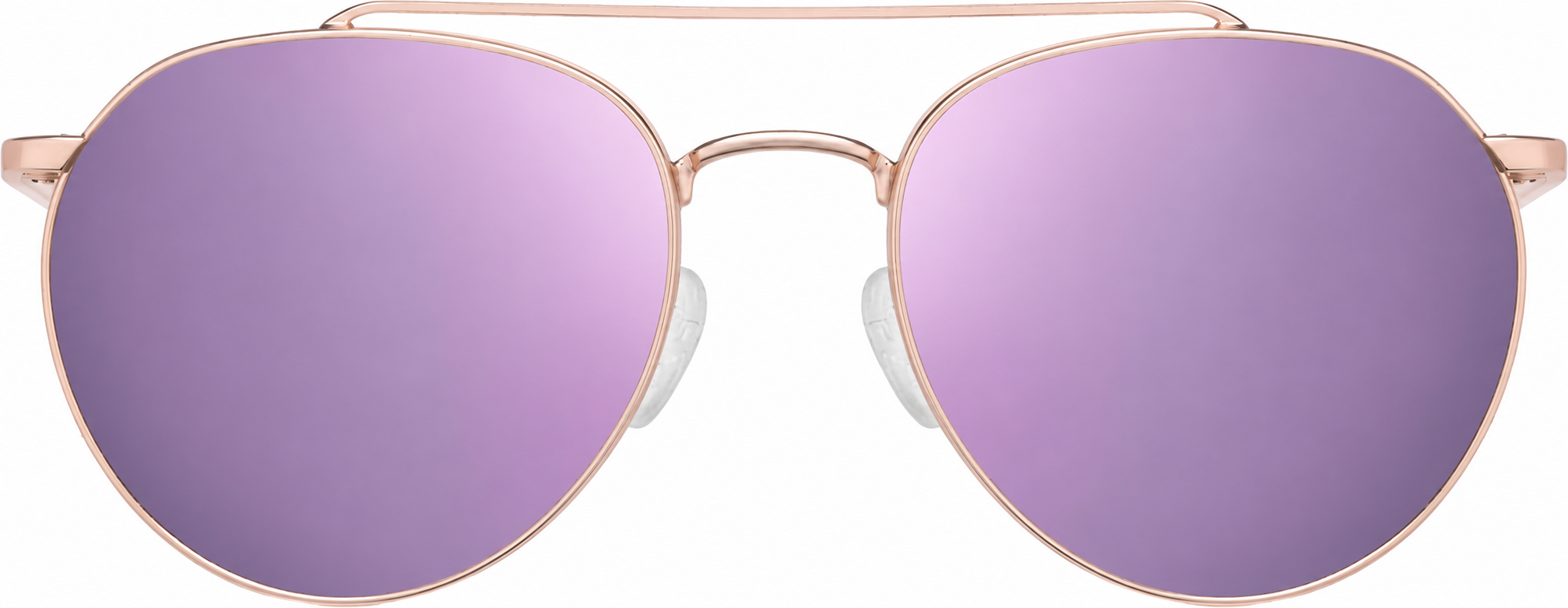 Rose Gold Aviator Sunglasses · Rose Gold · reference