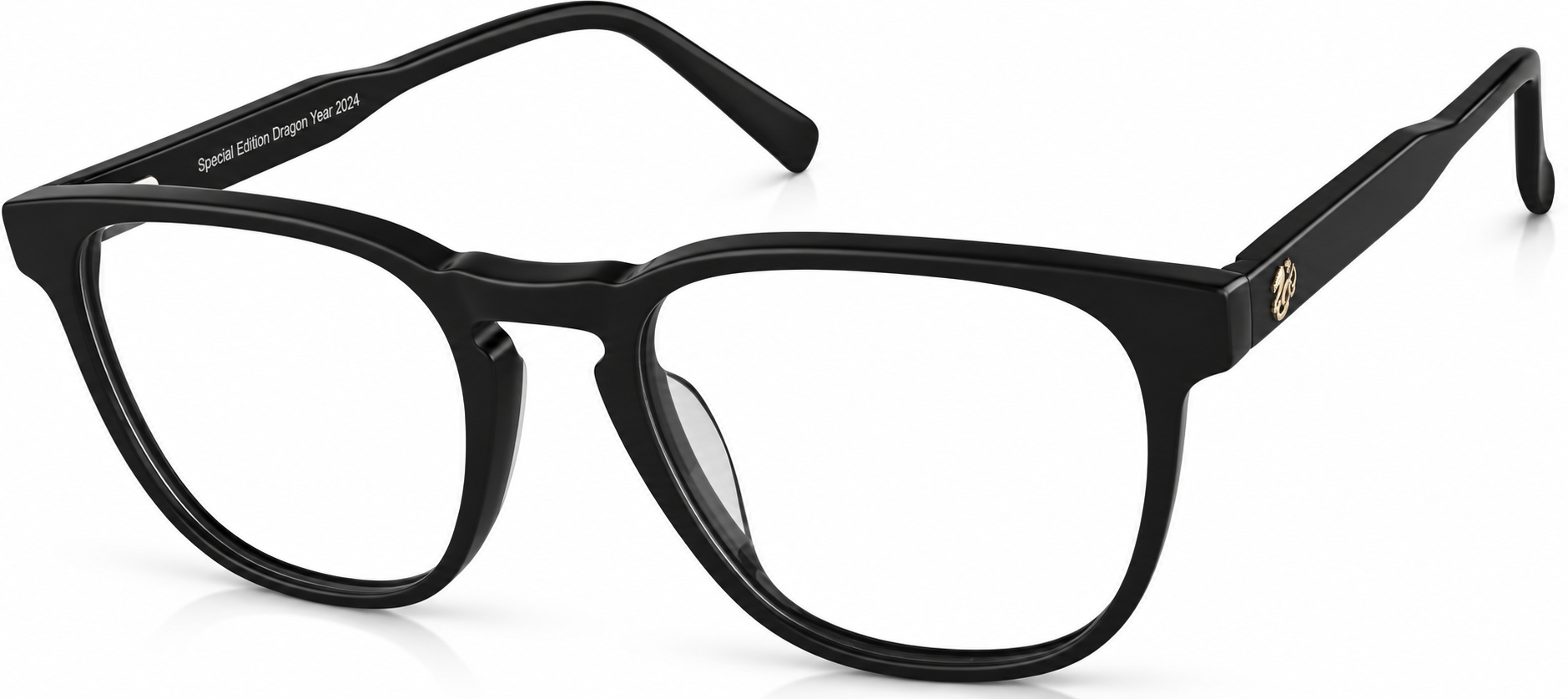 Black Golden Charm Glasses · Black · reference
