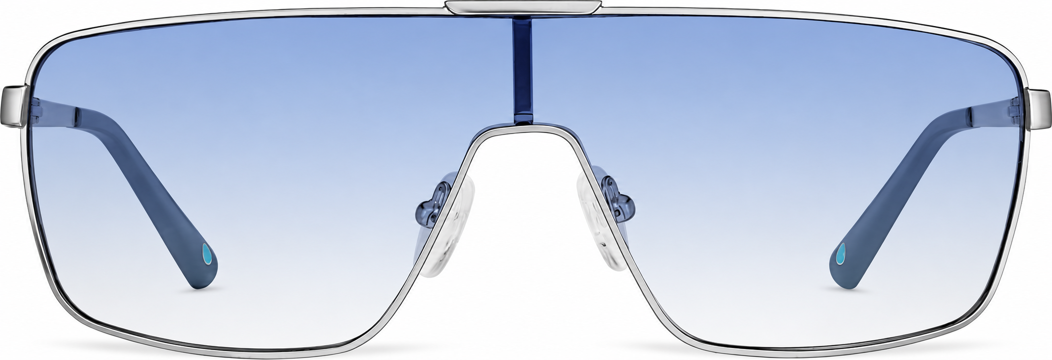 Silver Wrap-Around Sunglasses · Silver · reference