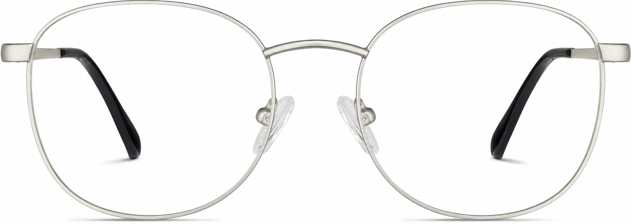 Silver Round Glasses · Silver · reference