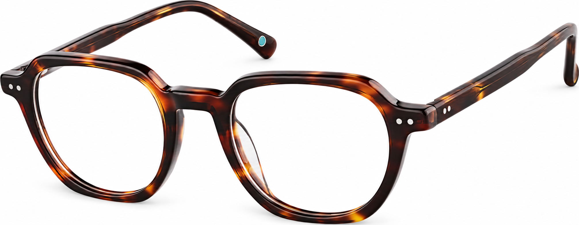 Tortoiseshell Acetate Geometric Glasses · Tortoiseshell · reference
