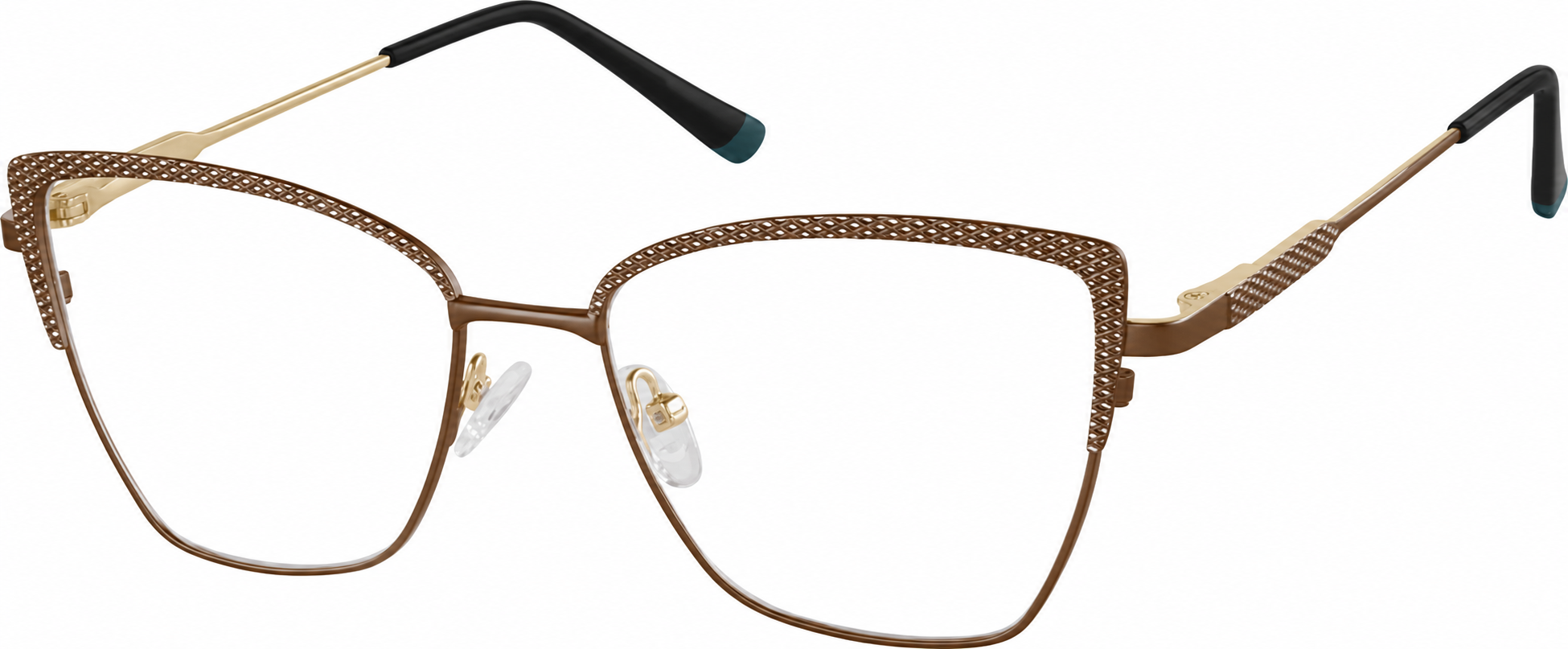 Brown Cat-Eye Glasses · Brown · reference