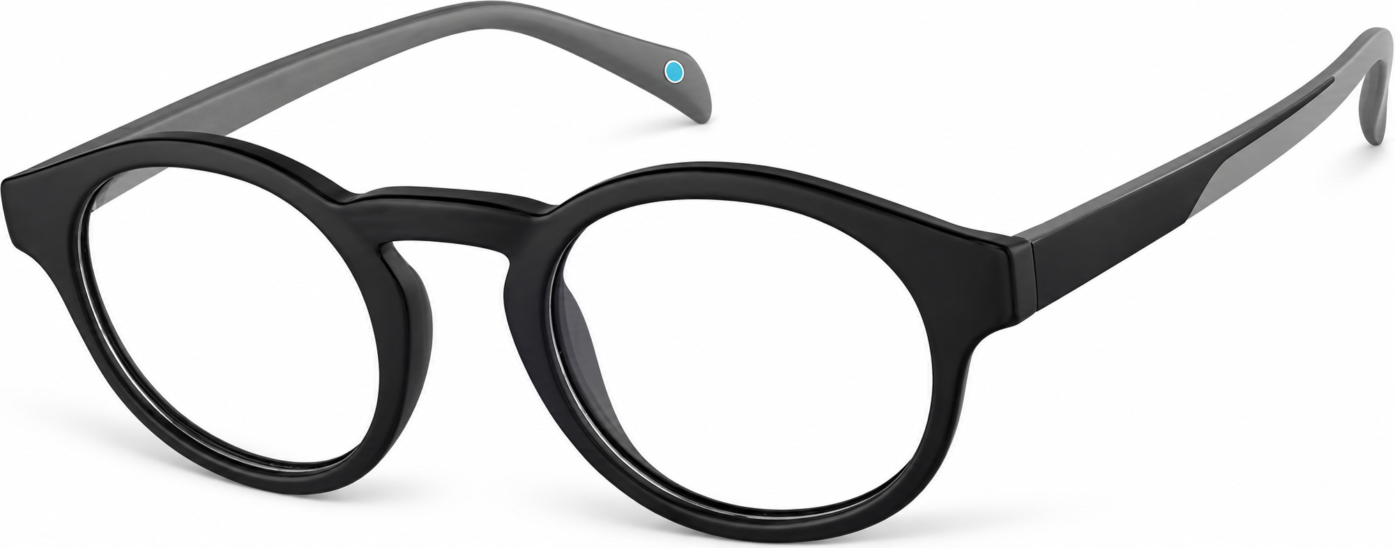 Round Glasses · Black · reference