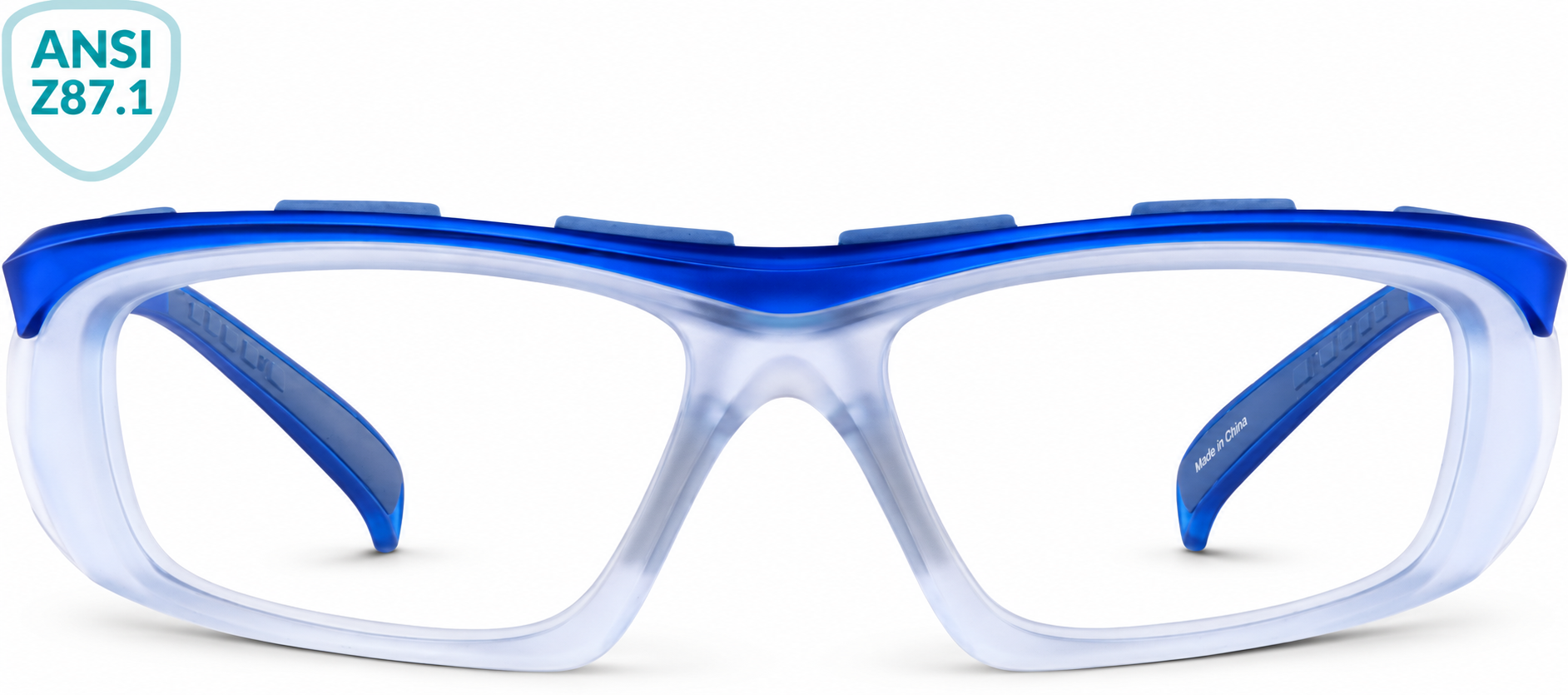 Blue Z87.1 Safety Glasses · Blue · reference